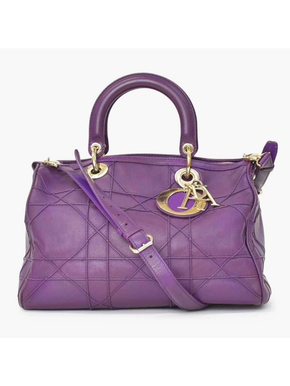 Dior Granville Medium 2-Way Bag Cannage